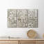 «Neutral Spring», ensemble de 3 peintures sur toile tendue-113573454