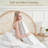 King Size Goose Down and Feather Blend Medium Support Pillow 100% Cotton Cover Bed Pillows-2110471792