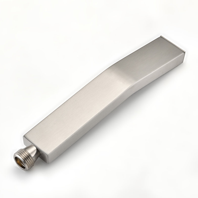 Combo de douche complet avec valve brute, Nickel brossé