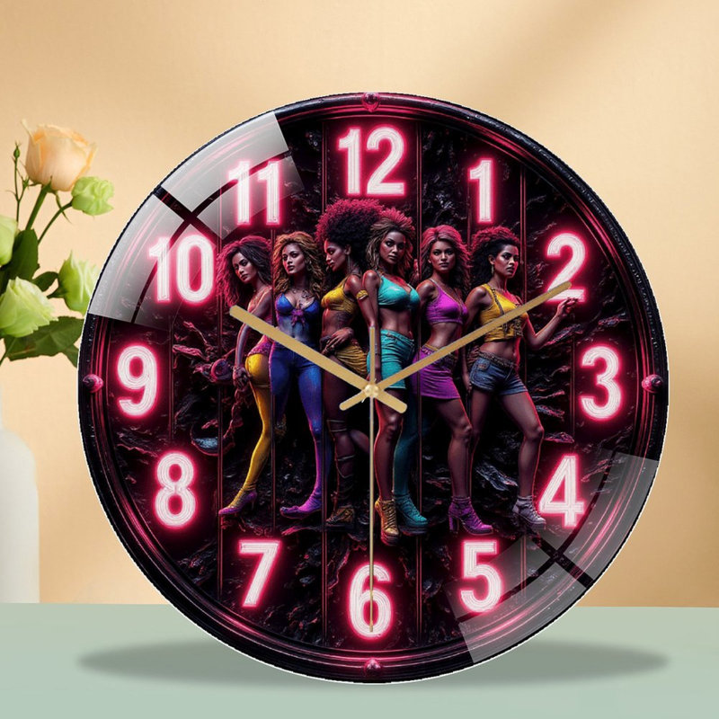 Horloge murale 12 po