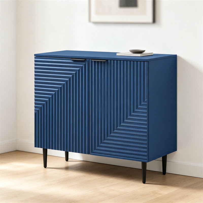 Armoire d'appoint Mirod Modern, Marine