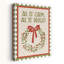 «All Is Calm Bright Classic Elegant Peaceful Winter», reproduction d'art murale-365463308