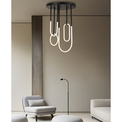 Lustre 4 lumières à DEL 4 lumières Artemus