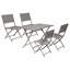 Telemanus Rectangular Outdoor Bistro Table-865773878-865773882