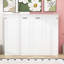 Lit escamotable double en bois avec lattes-783614957