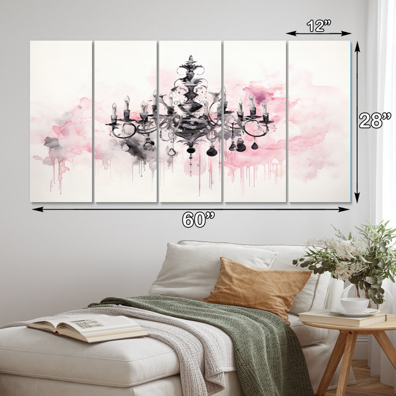 Glam Fashion Wall Decor on Metal
