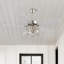 Ventilateur de plafond standard à 5 pales 52 po Sherranda avec télécommande et ensemble d'éclairage inclus-1512206593