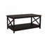 Table basse avec plateau en bois, tablette de plancher