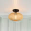 Plafonnier semi-encastré 1 lumière Nesmith