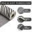 Washable Indoor Modern Abstract Area Rug Soft Low Pile Contemporary Throw Carpet Mat for Home Decor_White Black-1398779518