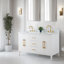 Ensemble de meuble-lavabo double 60 po avec plateau en marbre Chambery-94811325-94811328