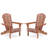 Set of 2 Solid Wood Folding Adirondack Chair for Outdoor Patio, Backyard, Porch, Garden & Deck with Wide Armrests-340859062-336464640