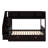 Twin Over Full Bunk Bed With Shelfs, Storage Staircase And Drawers-113697735