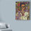 «Frida Skelly with Monkeys» par Marie Marfia, reproduction d'art sur toile tendue