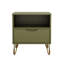 Table de chevet 1 tiroir Mid-Century Rockefeller-353850080