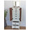 Armoire à bijoux multifonctionnelle de style américain
