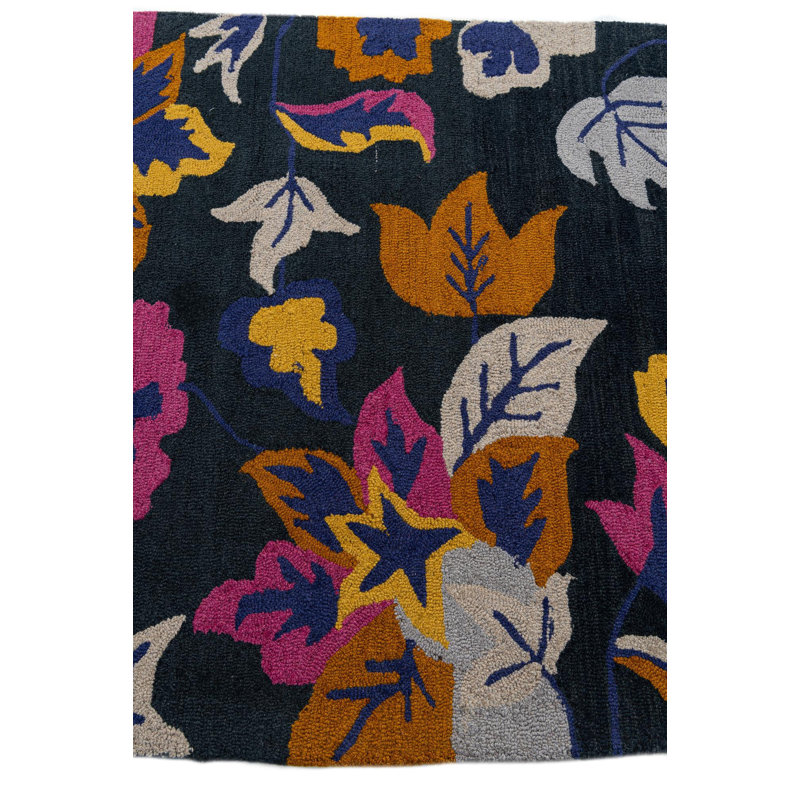Tapis bleu marine Noell