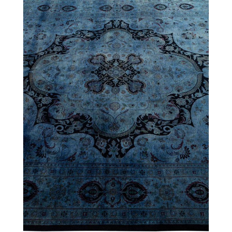 Fine Vibrance One-of-a-Kind 6' 1" X 9' 3" Hand Knotted Area Rug
