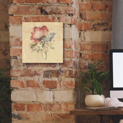 August Grove® 'Rose Nosegay' by Cheri Blum Canvas Wall Art
