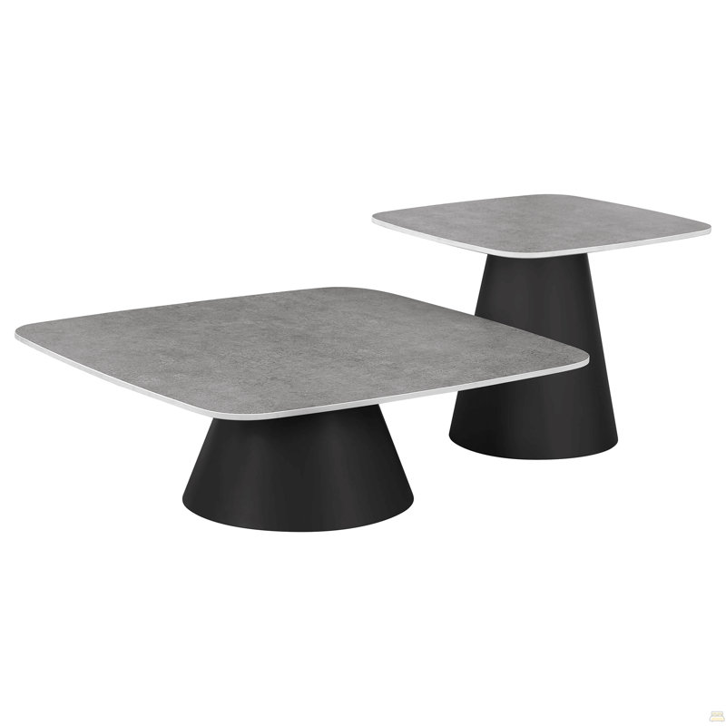 Ensemble de tables basses 2 pièces Duncan