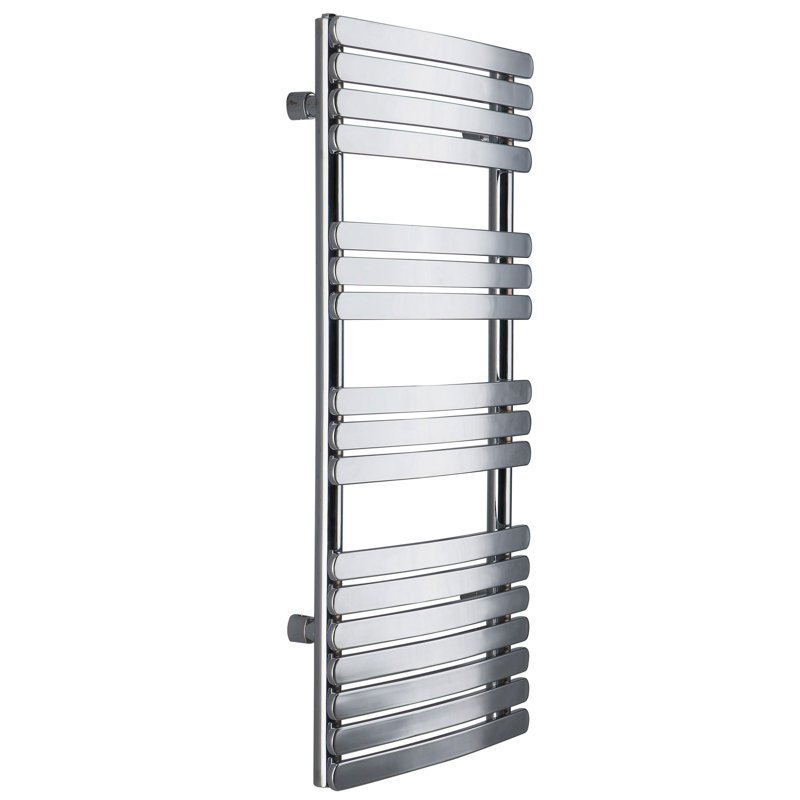 Brussel Straight Towel Rail Heated Towel Rails, Chrome, 1200mm H x 500mm W