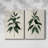 Soft Greenery I-Premium Gallery Wrapped Canvas -Ready to Hang