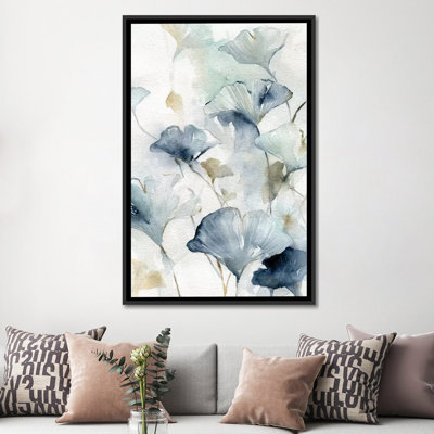 «Indigo Gingko II» par Carol Robinson - reproduction d'art