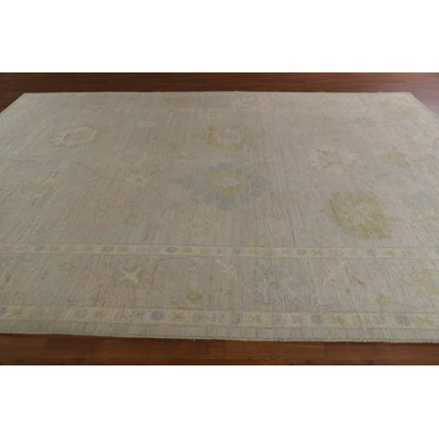Oushak Vegetable Dye Area Rug 9