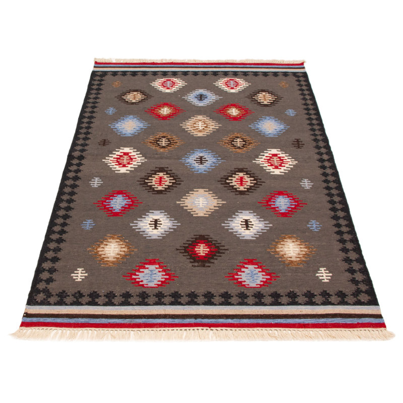 Ankara FW Grey Kilim 5'0" x 7'10"