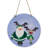 8'' Wood Animals Holiday Shaped Ornament