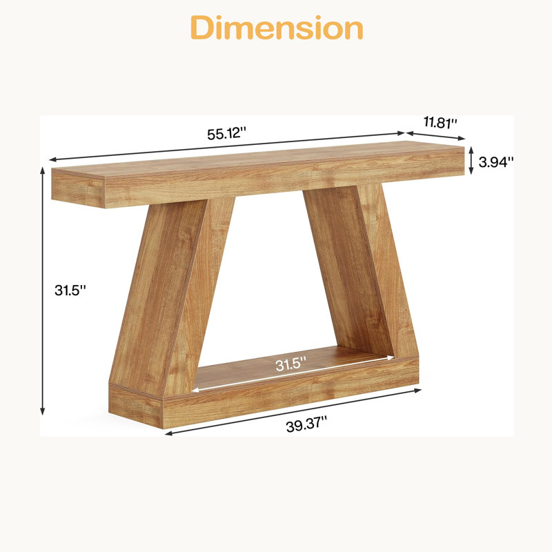 Sofa Table,Storage Console Table,Decorative Accent Table