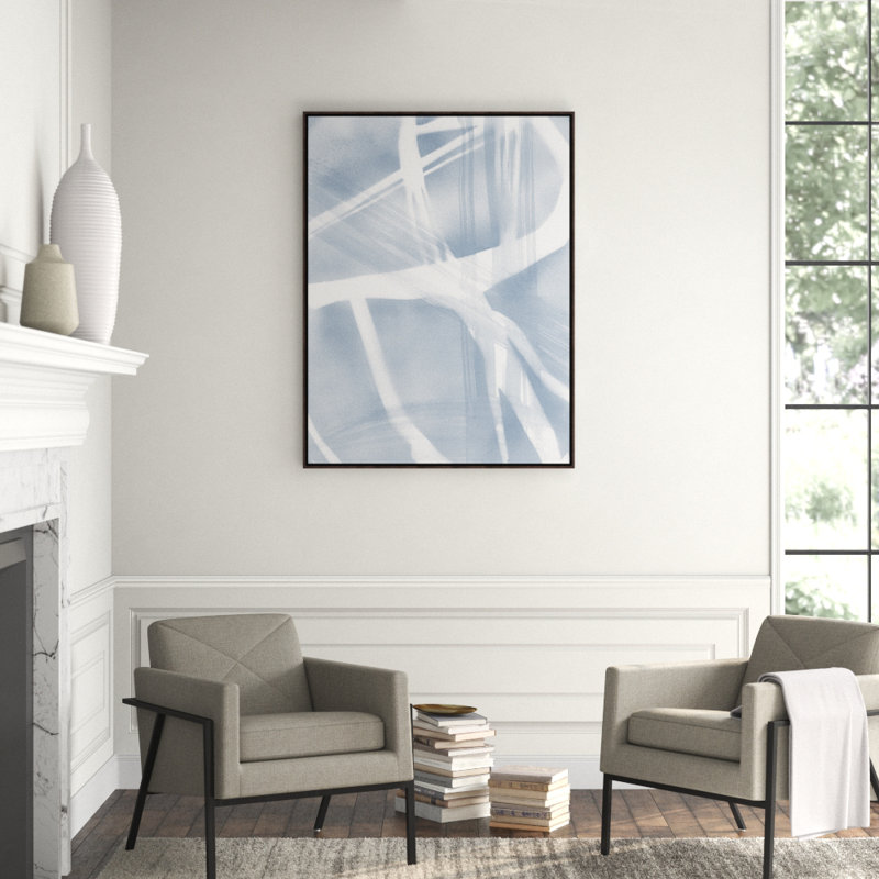 Light Touch I Print by Guseul Park, Glass Coat Framed, 54.5" H x 41.5" W