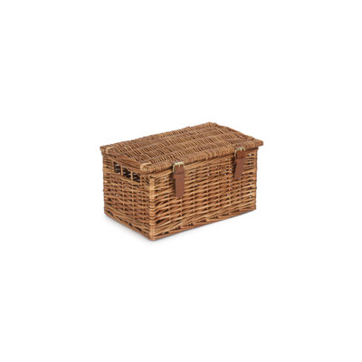 Lily Manor Wicker Windsor Empty Hamper Basket