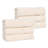 Blue Nile Mills  Zero-Twist Cotton Hand Towel Set With Framed Dobby Border - Quick-Dry-118914960