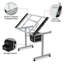 Lachus 41.5'' W Rectangular Drafting Table