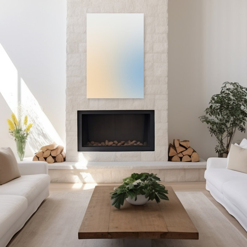 Luminous IV, art abstrait contemporain, H 48 po x l 32 po