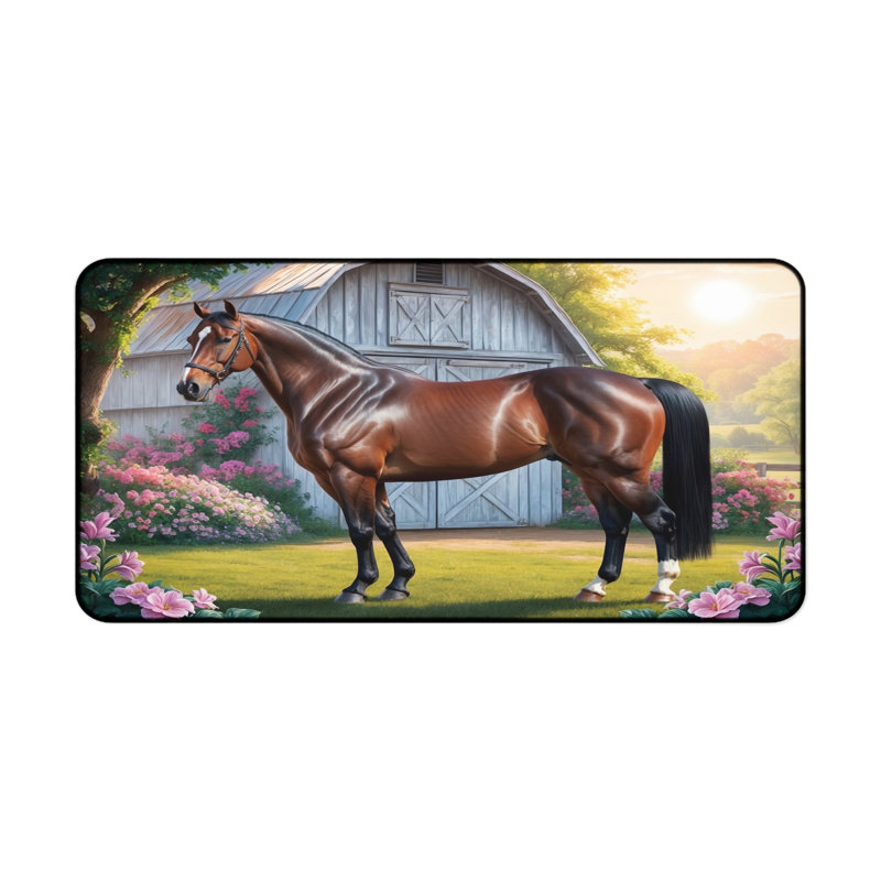 Polyester Desk Pad, 31.5x15.5
