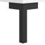 Aaeryn 40cm W Iron Bedside Table-200044949