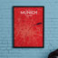 Munich City Map - No Frame Print-217942496-217942502