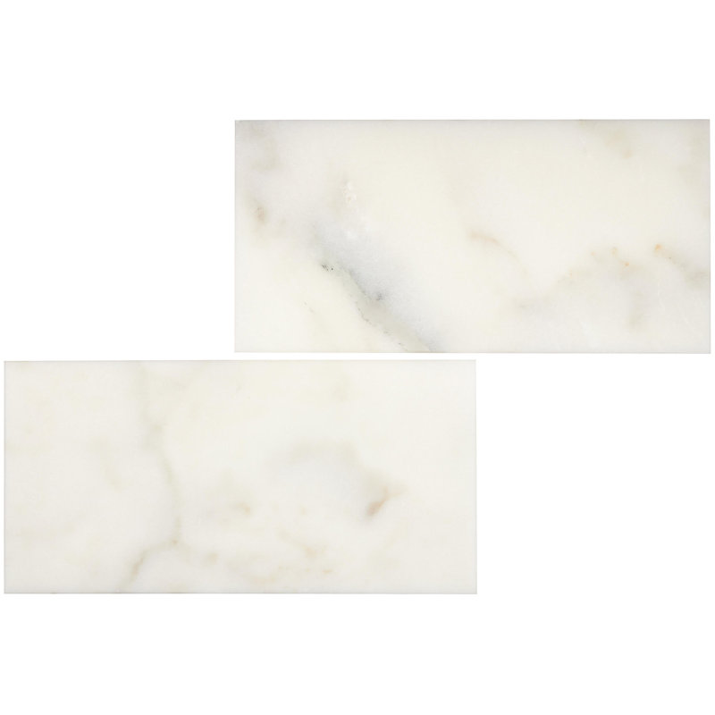 4" x 12" Marble Marble Look Wall & Floor Tile
