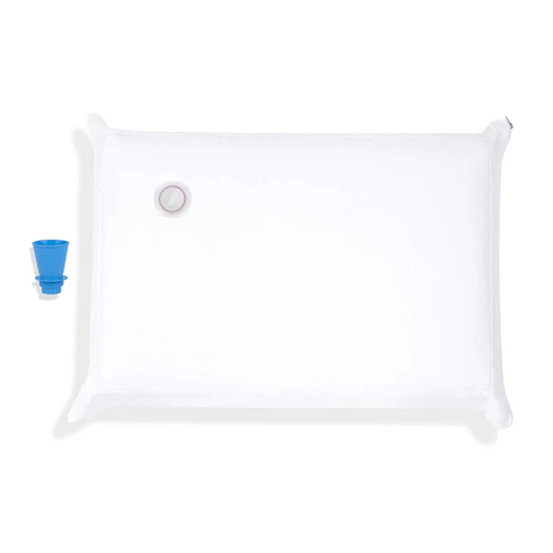 Mediflow Original Water Pillow – Adjustable Waterbase Neck Support With Hypoallergenic Fibre & 300tc Cotton Cover (50 × 70 Cm, Single)