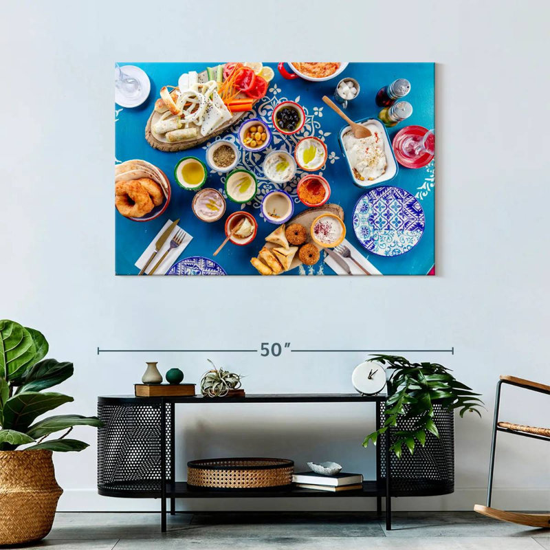 Yarlin Turkish Feast, 30" H x 45" W