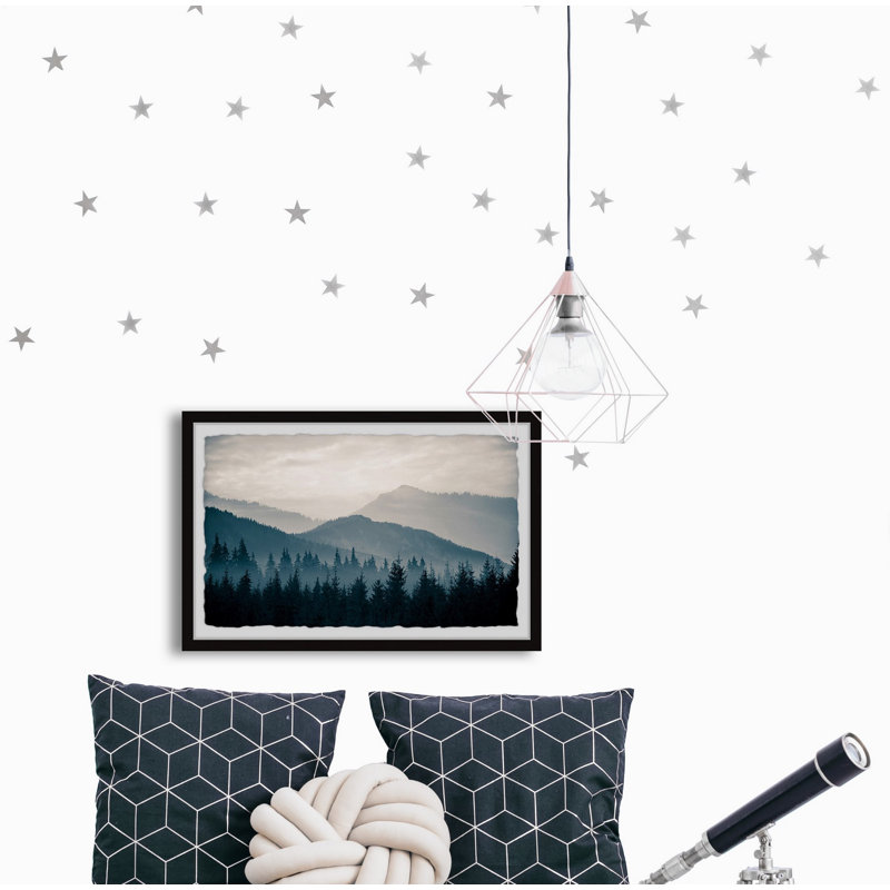 Forest Morning View - Single Picture Frame Painting, 38cm H x 45cm W x 3.81cm D