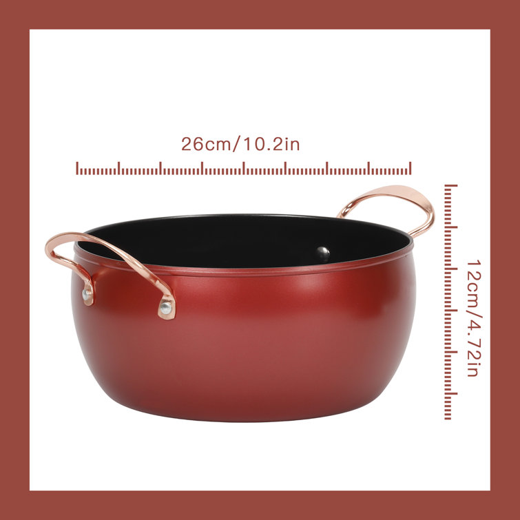 Create Delicious 6-Quart Nonstick Induction Stockpot