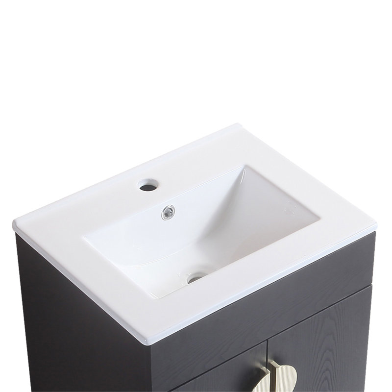 Base de meuble-lavabo simple mural 20 po seulement