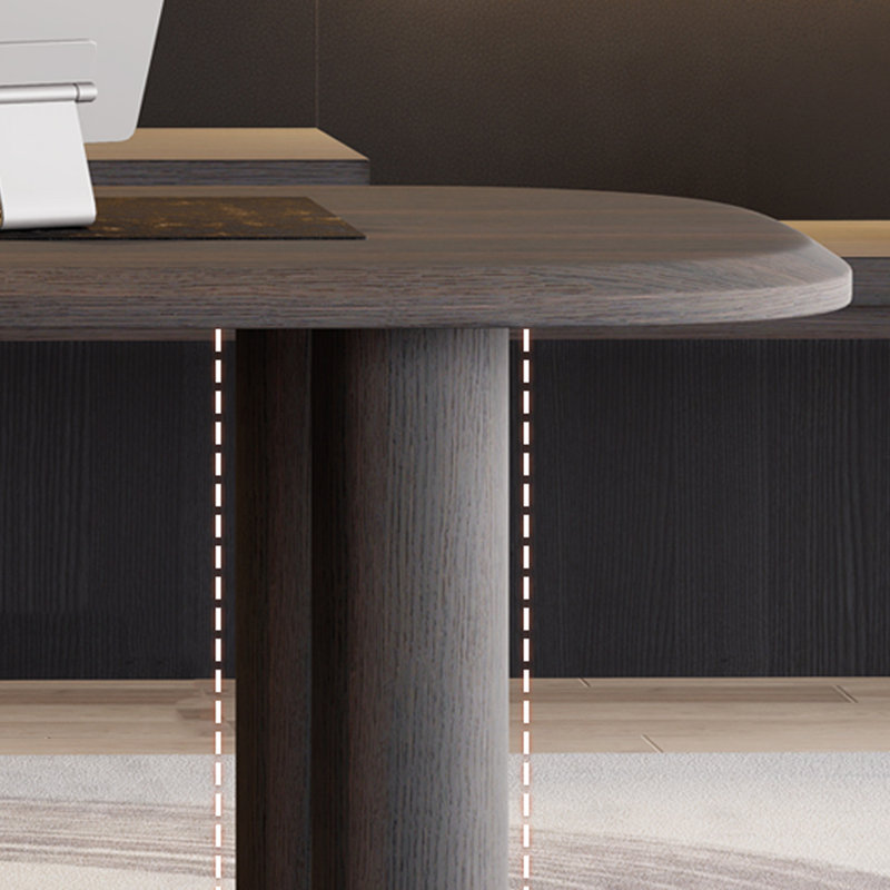 Bureau simple et moderne, H 29,53 po x l 55,12 po x P 27,56 po