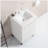 Stylish 20''Bathroom Vanity White (Without Ceramic Basin)