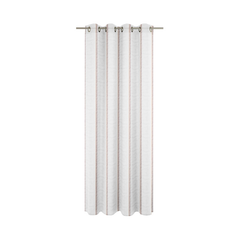 Forsman Semi Sheer Curtain Single Panel, 450cm Width x 175cm Drop