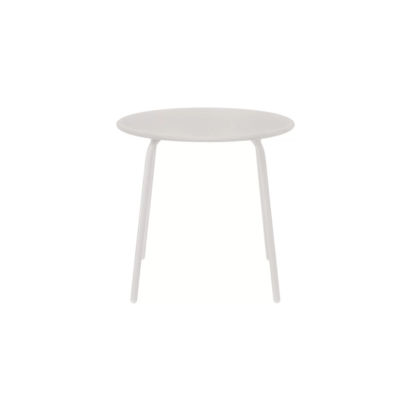 Table bistro ronde YUA 31,5 po, Soie grise