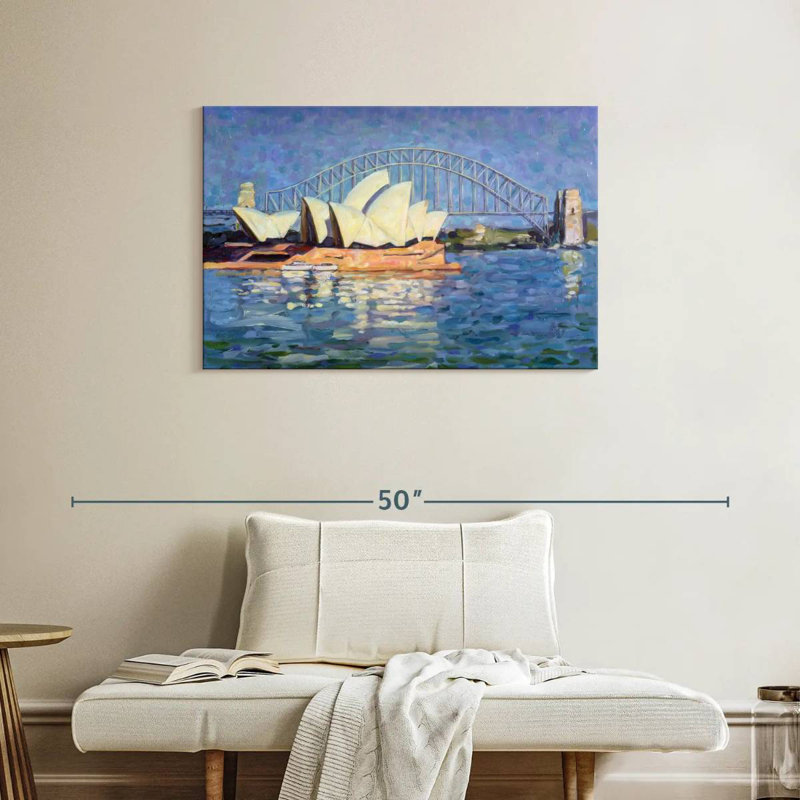 Rorry Sydney Opera House Morning, 24" H x 36" W